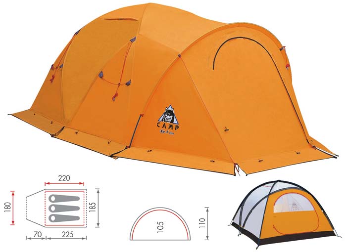 Палатка Camp XP III Plus